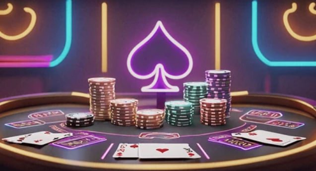 Interface permainan Teen Patti dengan pilihan taruhan di olx17